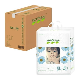 Nateen - Pañal Ecológico Xl - 112 Unidades