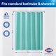 thumbnail image 2 of Forro de cortina de ducha CLOROX Premium a rayas, impermeable, 2 of 9