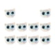 thumbnail image 3 of 10 Piezas De Cuentas De Cabeza De Gato, Cuentas De Gatito Para Pulseras, Adornos, Cuentas, Ojos Azules Transparentes, 3 of 5