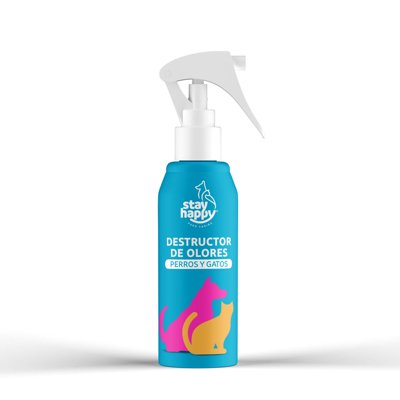 Destructor De Olores Gato Perro 350 Ml Stay Happy