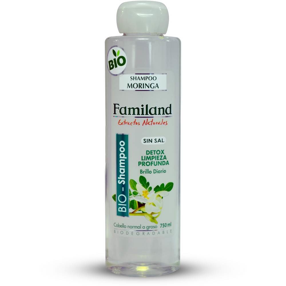 Shampoo Moringa Sin Sal 750 ml Familand