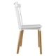 thumbnail image 3 of SET 2 SILLAS DE COMEDOR WEM BLANCO, 3 of 3