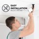 thumbnail image 5 of Soporte de pared ajustable de metal Wasserstein para Arlo/Ring/Wyze, 5 of 6