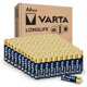 thumbnail image 1 of Batería alcalina VARTA Longlife AA, paquete de 100, 1 of 5