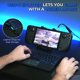 thumbnail image 2 of Teclado Invensic Steam Deck RGB con Trackpad, 2 of 7
