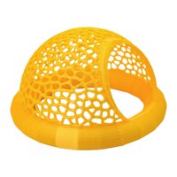 Ioensy - Cueva Flotante Para Peces Betta, Ideal Para Pequeños Peces Tropicales, Accesorio Para Pecera, Guppies, Color Amarillo.