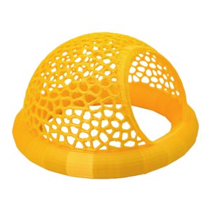 Ioensy - Cueva Flotante Para Peces Betta, Ideal Para Pequeños Peces Tropicales, Accesorio Para Pecera, Guppies, Color Amarillo.