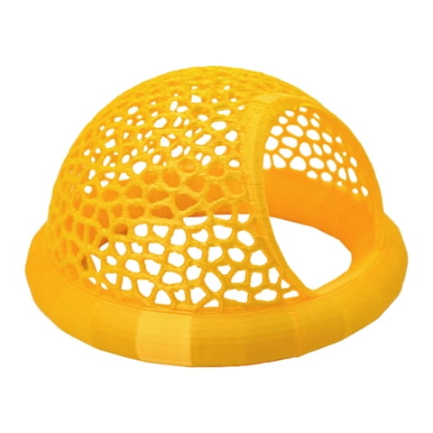 Ioensy - Cueva Flotante Para Peces Betta, Ideal Para Pequeños Peces Tropicales, Accesorio Para Pecera, Guppies, Color Amarillo.