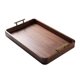 thumbnail image 1 of Bandeja Rectangular Para Servir, Resistente Bandeja De Té Para Escritorio, Para Ba?o, Cocina, Estilo Rústico, 38,5 X 27 X 6 Cm, 1 of 5