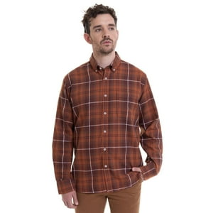 Truval - Camisa Villela Ladrillo Terracota 3Xl