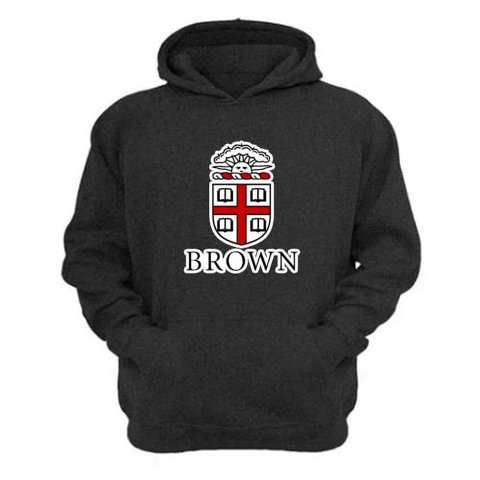 Genérico - Polerón Canguro Brown Gris Oscuro Talla S Unisex