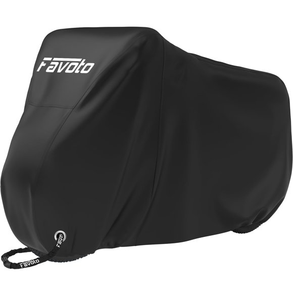 Cubierta para bicicleta Favoto impermeable para exterior, apta para 1-2 bicicletas