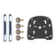 thumbnail image 5 of Portaequipajes trasero para motocicleta, portaequipajes trasero para motocicleta, placa inferior, reemplazo directo, soporte de transporte, accesorio , Estilo un Estilo A, 5 of 5