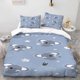thumbnail image 1 of Koala Astronaut Themed Bedding Set Duvet Cover and Pillowcase Set Soft and Comfortable, 1 of 1
