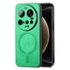 thumbnail image 1 of Magnetic Slim Case for Xiaomi 15 Ultra with Camera Guard & Anti-Scratch Back Green, 1 of 5