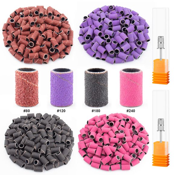 Bandas de lijado Rolybag 240 uds 80/120/180/240 grano