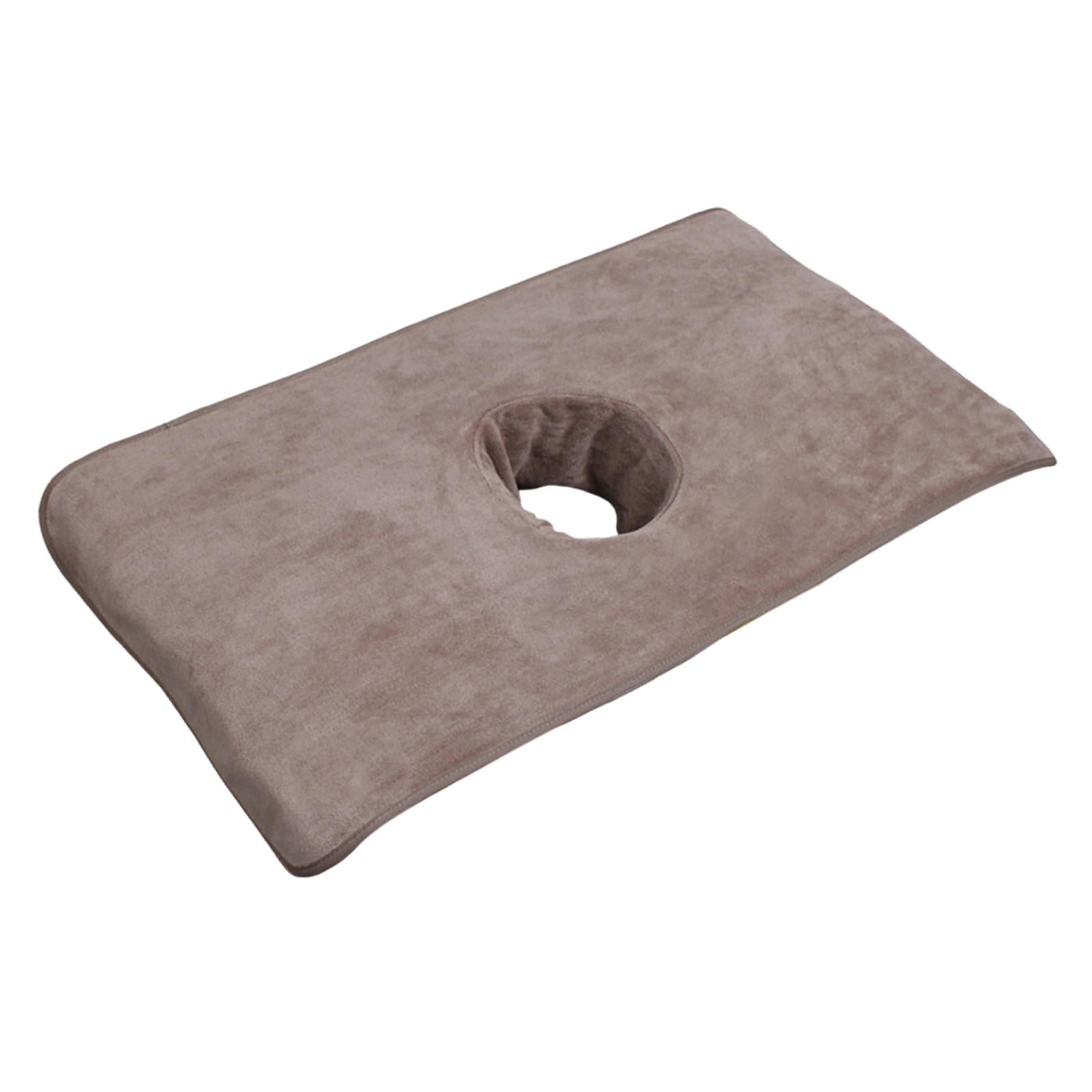 Magideal - Toalla Para Mesa De Masajes De Salón, Suministros Para Masajes, Cubrecamas, Cómoda Cortina Para La Cabeza De La Cama De Spa, Toalla Absorbente Para Ca Café