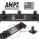 thumbnail image 3 of Base de montaje Bulletpoint Metal AMPS de 4 orificios con bola de 20 mm, 3 of 5