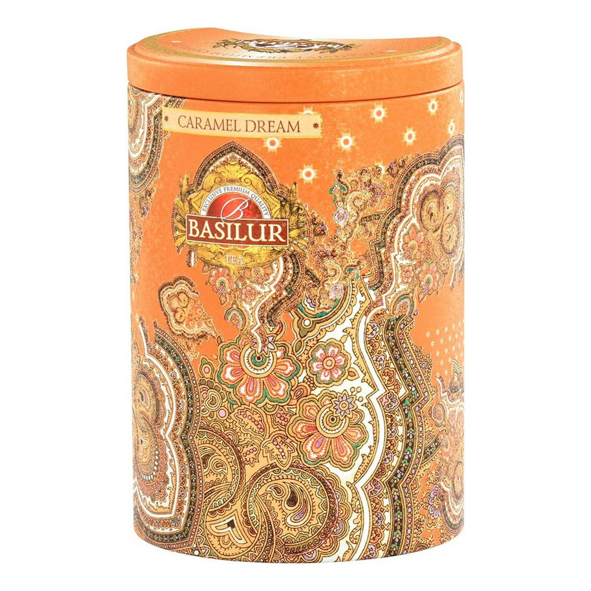 Basilur - Té Negro Ceylon-lata Regalo Caramel Dream 100gr