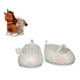 thumbnail image 1 of Zapatos planos Build a Bear blancos para peluche, 1 of 2