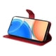 thumbnail image 3 of Funda Billetera para Honor X6 4G con Porta Tarjetas y Soporte Ajustable Rojo, 3 of 5