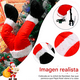 thumbnail image 3 of Adorno Para Árbol De Navidad Patas Oscilantes De Santa, 3 of 5