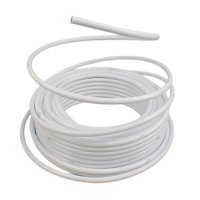 Bothyi - Tubo De Modelado De Pvc, Accesorios De Bricolaje De Boda Resistentes Para Banquete, Fiesta De Cumpleaños, Blanco, 5M