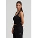 thumbnail image 2 of Polera Mujer Escote Corazón Negro, 2 of 4