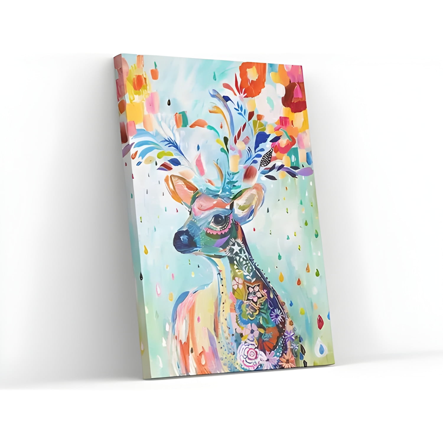 Genérico - Pintura Por Números 40x50 Cm Con Marco