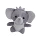 thumbnail image 4 of Colgante De Elefante De Peluche, Pequeño Muñeco De Peluche Suave Para Baby Shower De Niños Y Niñas, Color Gris., 4 of 5