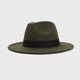thumbnail image 2 of Sombrero de Fieltro Mujer Estilo Vaquero Cowboy, 2 of 6