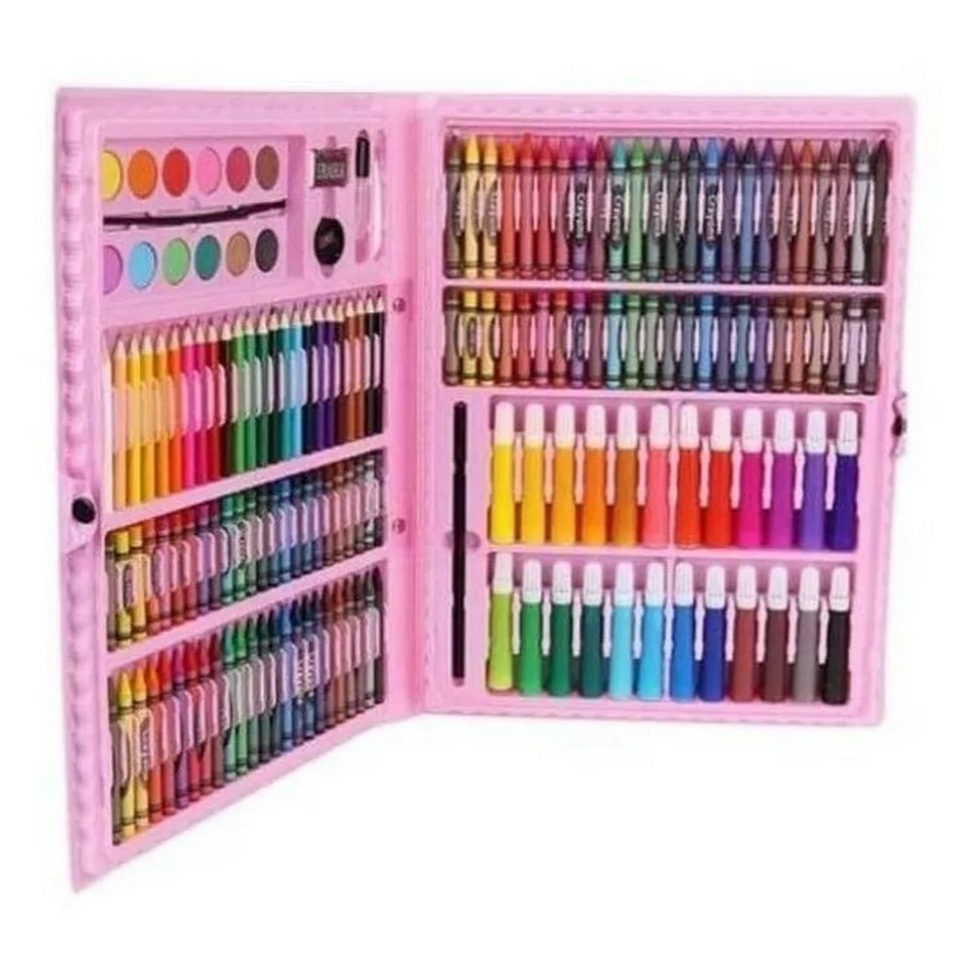 Irm - Set Maleta Arte 168 Piezas Lápices Pintura Colorear Dibujar