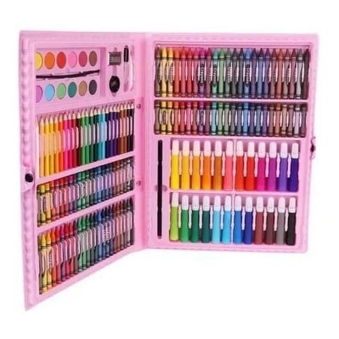 Irm - Set Maleta Arte 168 Piezas Lápices Pintura Colorear Dibujar
