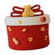 thumbnail image 4 of Cesta De Almacenamiento Redonda De Cuerda De Algodón Con Tapa, Vacía, Tejida, Para El Hogar, La Cocina, Rica En Aperitivos., 4 of 5