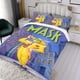 thumbnail image 3 of Aventuras de la Máscara Conjunto de sábanas temático, trío de piezas, cómodo y amigable con la piel, diseño único, regalo de decoración para el hogar para familiares, amigos y fans,173cm *218cm, 3 of 6