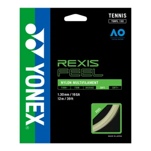 Yonex - Set Cuerda Tenis Rexis Feel 1.30 / 16 Blanco
