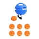 thumbnail image 2 of Entrenador De Pickleball Con Cuerda Portátil Con Mango Herramienta De Entrenamiento De Pickleball Bola Naranja, 2 of 5