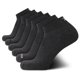 thumbnail image 1 of Pack De 6 Calcetines Quarter Para Hombre Tallas 6 12 5 Color Gris, 1 of 7