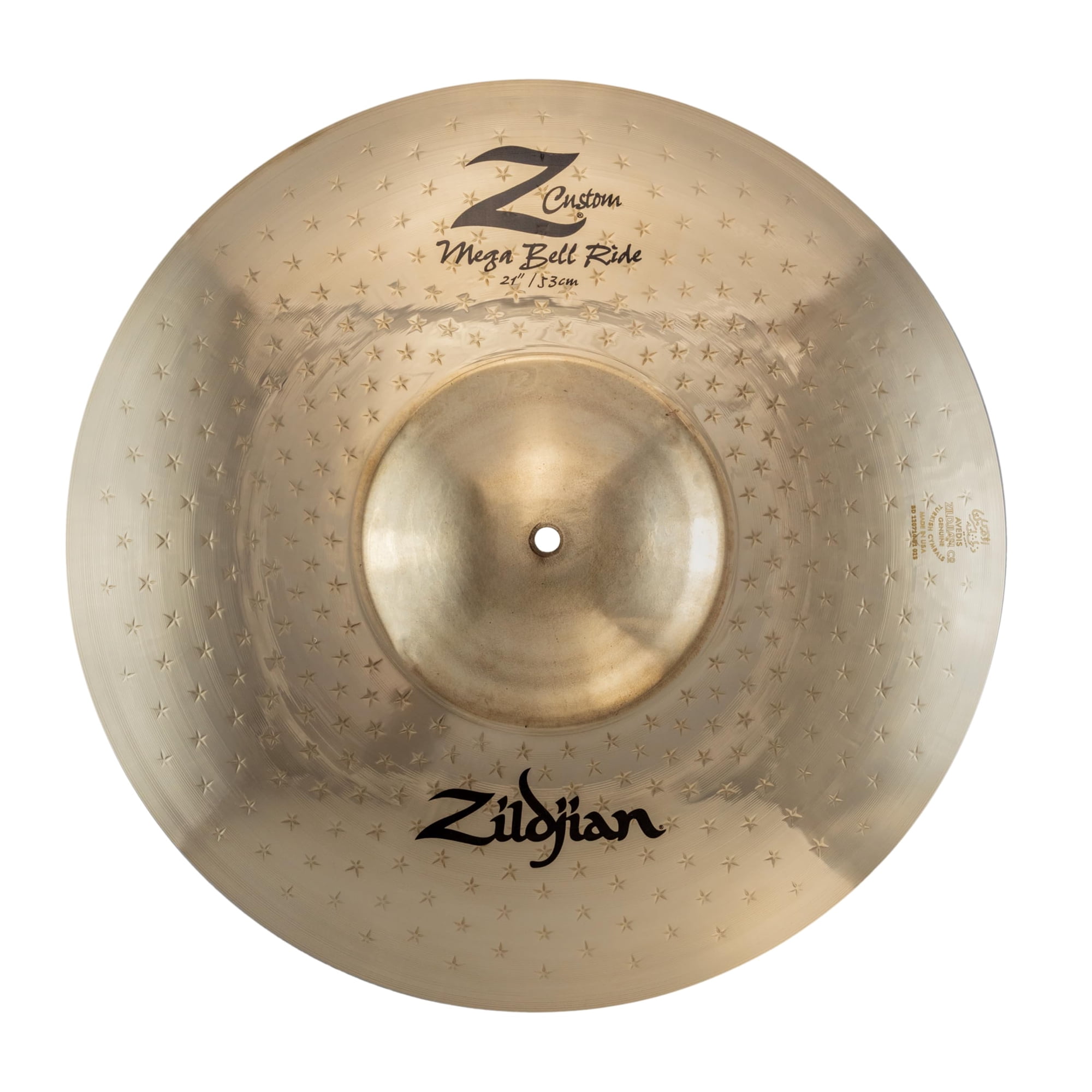 Instrumento de percusión Zildjian Z Custom Mega Bell Ride 21 | Lider