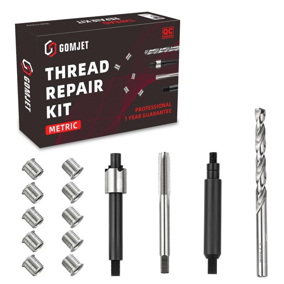 Kit de reparación de roscas gomjet M5X0.8 7,6 mm (10 unidades)