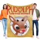 thumbnail image 1 of Rudolph de nariz roja anti-pilling, suave, ligera, esponjosa y acogedora de lujo para hogar y cocina – Perfecta para niños y adultos,100X80cm, 1 of 6