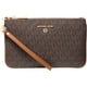 thumbnail image 1 of Michael Kors Womens Jet Set Charm Medium Top Zip Wristlet -Marron-, 1 of 3