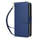 thumbnail image 1 of Funda Cartera con Cremallera y Correa para Samsung Galaxy A34 Soporte y Tarjetero Azul, 1 of 6