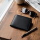 thumbnail image 1 of Billetera hombre Bruno negra con monedero Carven Paris, 1 of 7