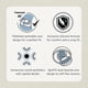 thumbnail image 4 of Eartips SpinFit Omni para auriculares True Wireless e IEMs, talla M, 4 of 9