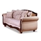 thumbnail image 3 of Sofa Catania 3 Cuerpos Clásico Tela Velvet Beige, 3 of 7