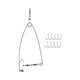 thumbnail image 4 of Anzuelo de pesca automático Anzuelo de resorte Anzuelos de pesca universales Durable para pesca en hielo Big Fish Lakes Dispositivo de pesca Accesorio talla 12, 4 of 5