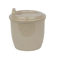 Ecosoulife - Vaso Antiderrame Ecológico Para Niños – Cáscara De Arroz Biodegradable - Color Crema
