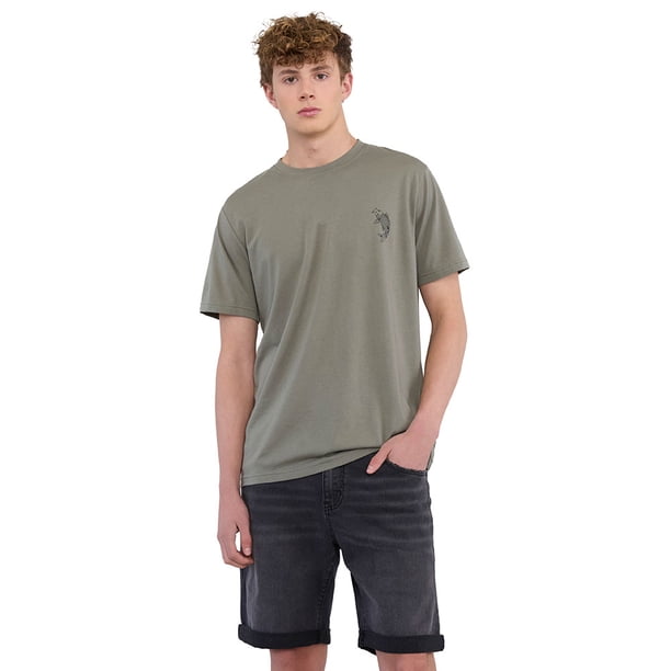 Polera Hombre Fun Asiatica Verde Corona