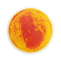 Bothyi - Liquid The Tiles Alfombra De Juego De Actividades Redonda De 30 Cm Para Niños Para Niños Y Niños Naranja